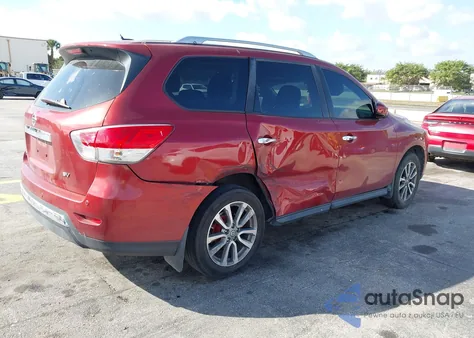 2013 Nissan Pathfinder Sv z USA, uszkodzony, nr VIN 5N1AR2MN5DC678688